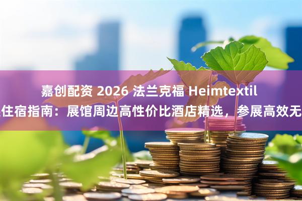 嘉创配资 2026 法兰克福 Heimtextil 展住宿指南：展馆周边高性价比酒店精选，参展高效无忧
